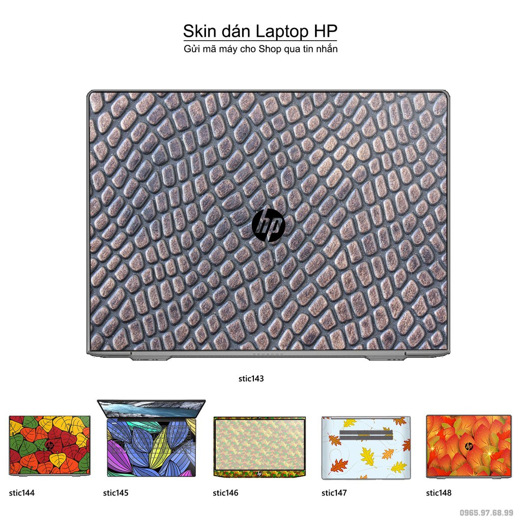 Skin dán Laptop HP in hình Hoa văn sticker nhiều mẫu 24 (inbox mã máy cho Shop)