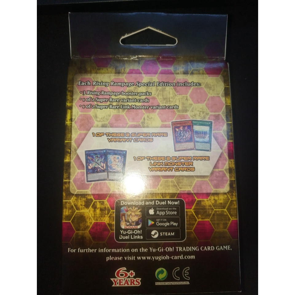 Hộp bài YUGIOH Rising Rampage - Special Edition