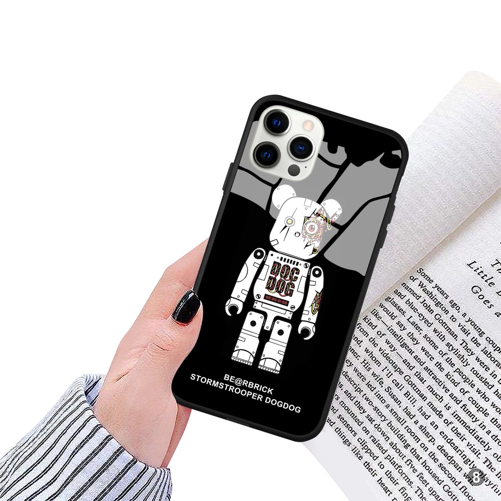 Ốp iphone Bearbrick cho iphone 13 12 pro max mini 11 14 pro max plus x r xs max 7 8 plus 6 s plus se 2020