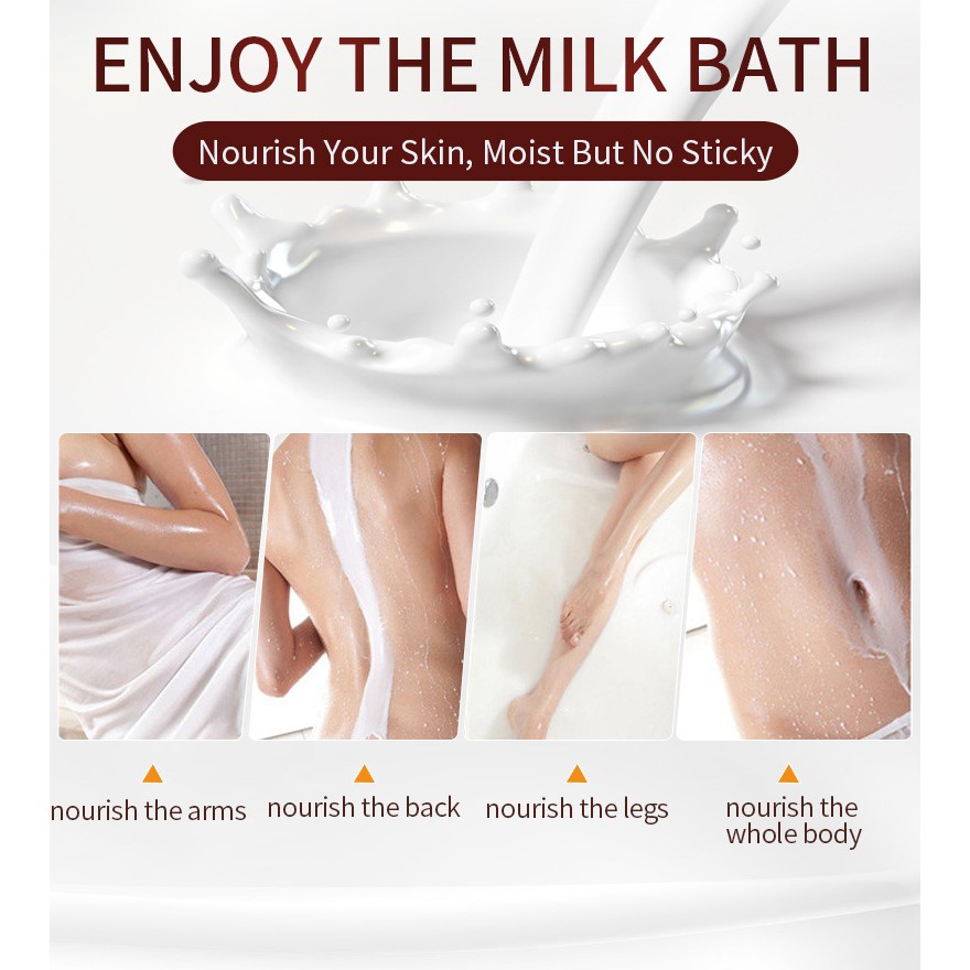 Sữa Tắm Laikou Dạng Gel Chăm Sóc Cơ Thể Làm Sạch Da 500ml