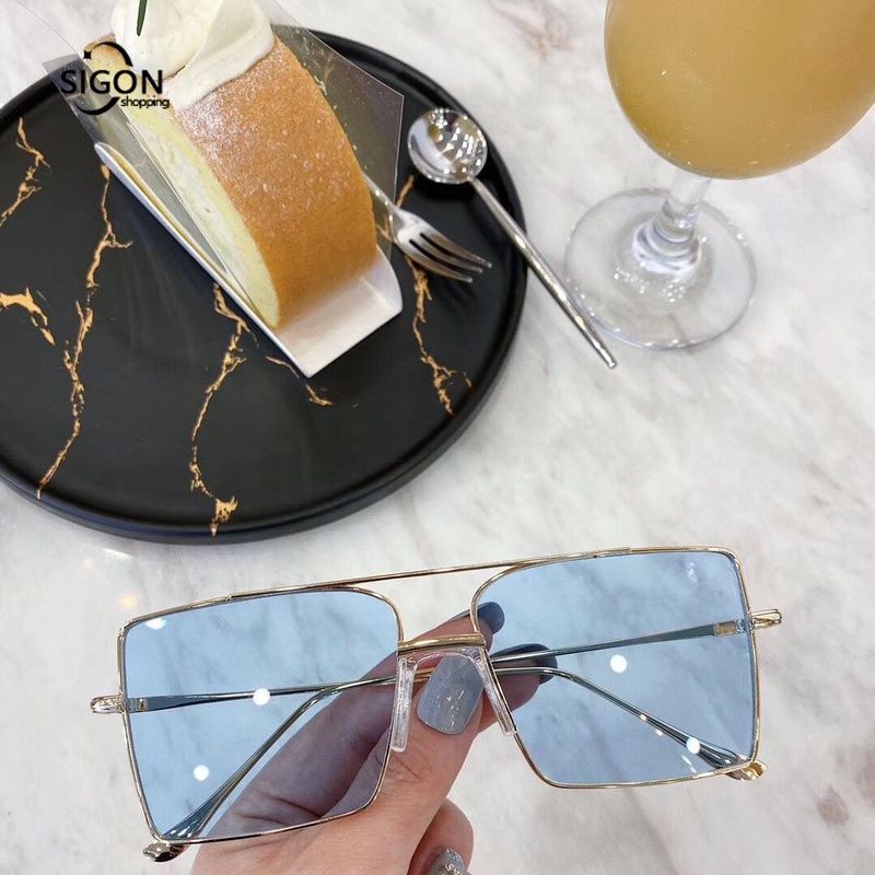 Kính Mát Vuông Chống Tia UV Thời Trang