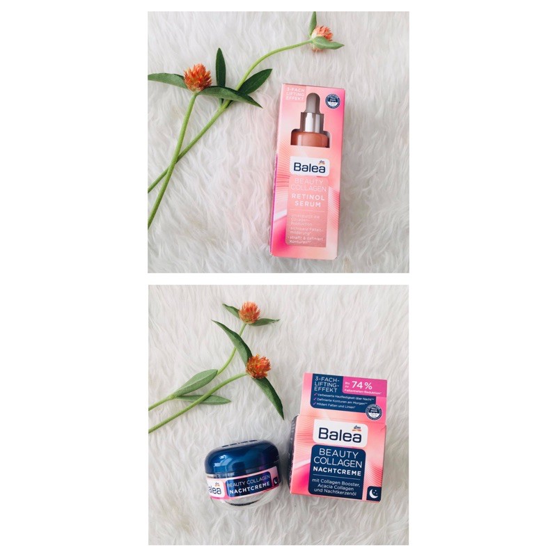 Serum retinol & kem  balea beauty collagen