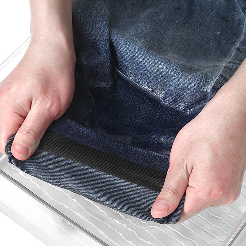 1 Cuộn Miếng Vá Sửa Quần Áo Vải Jean Thủ Công DIY Có Thể Giặt Nhanh