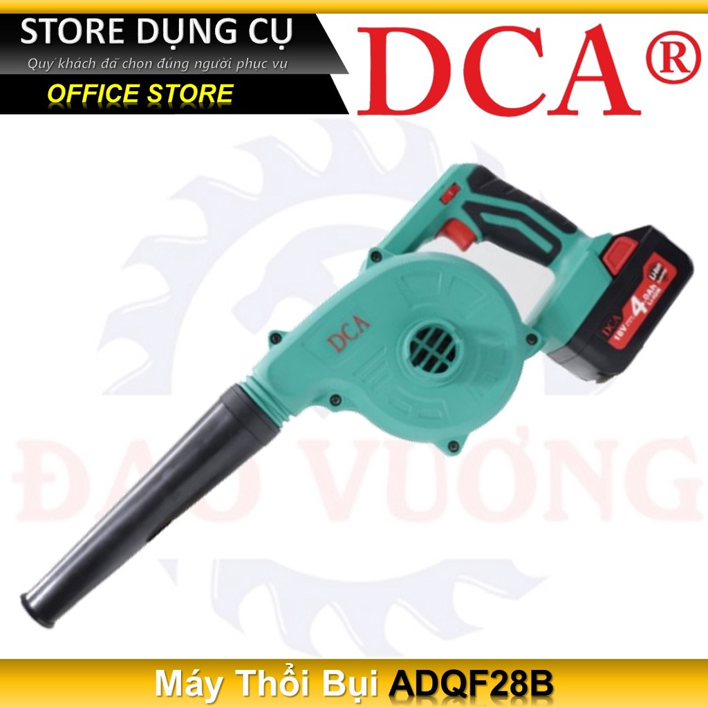 18V Máy Thổi Bụi Dùng Pin DCA ADQF28B | 3 cấp độ | 18V/4.0Ah x 2 pin