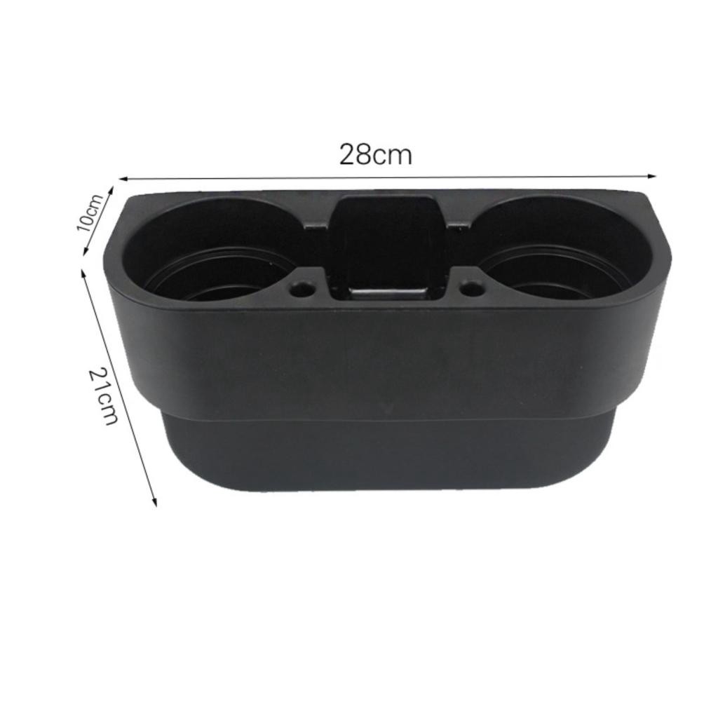 Khay để đồ gài khe ghế ô tô cao cấp ( màu đen )hay để đồ gài khe ghế ô tô cao cấp ( màu đen )