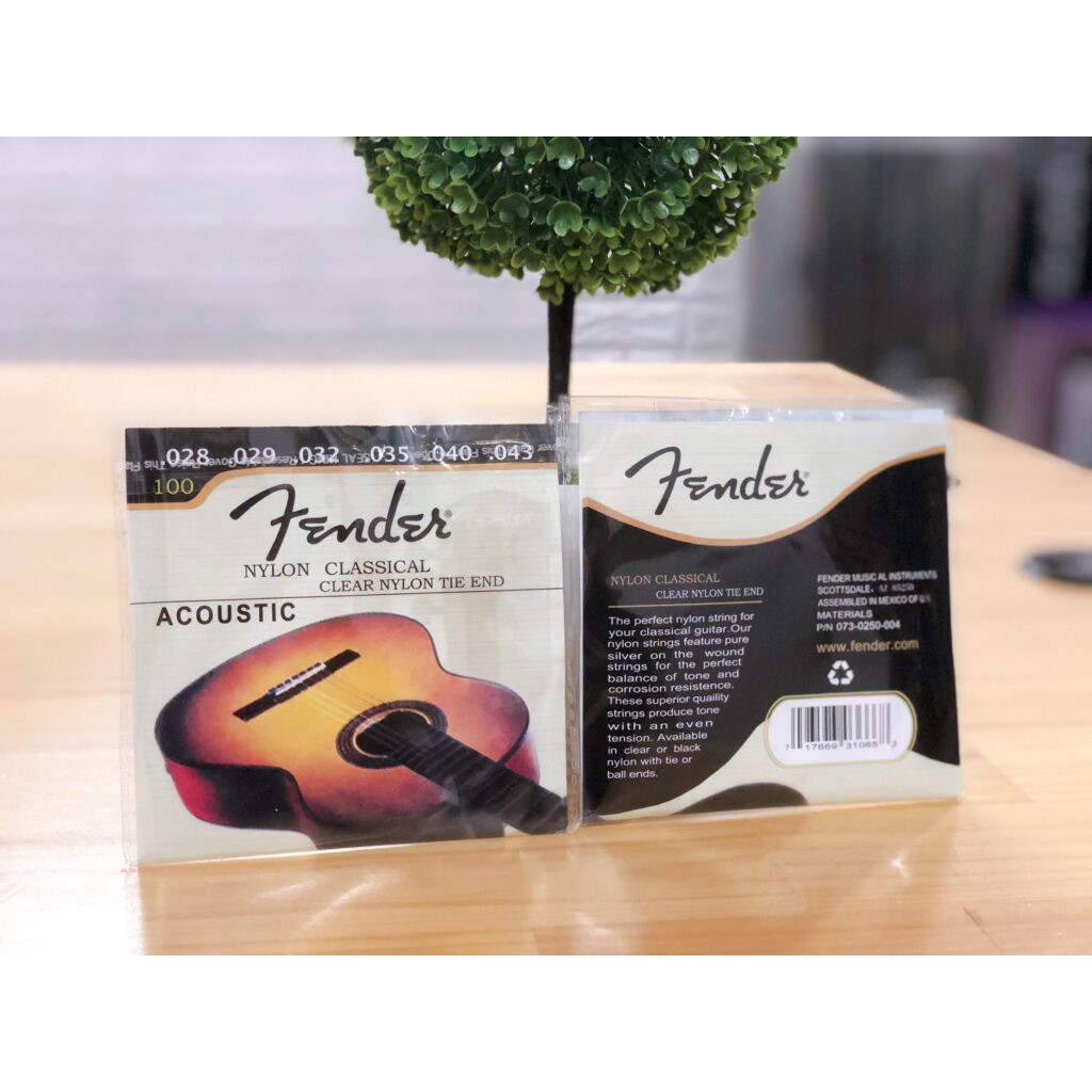 Bộ dây guitar classic nilon Fender