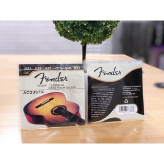 Bộ dây guitar classic nilon Fender