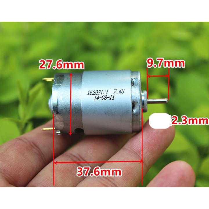 Động cơ 380 3,7-7,4V