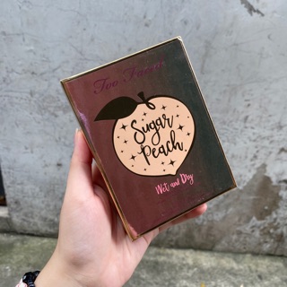 BẢNG PHẤN TOOFACED SUGAR PEACH WET AND DRY.
