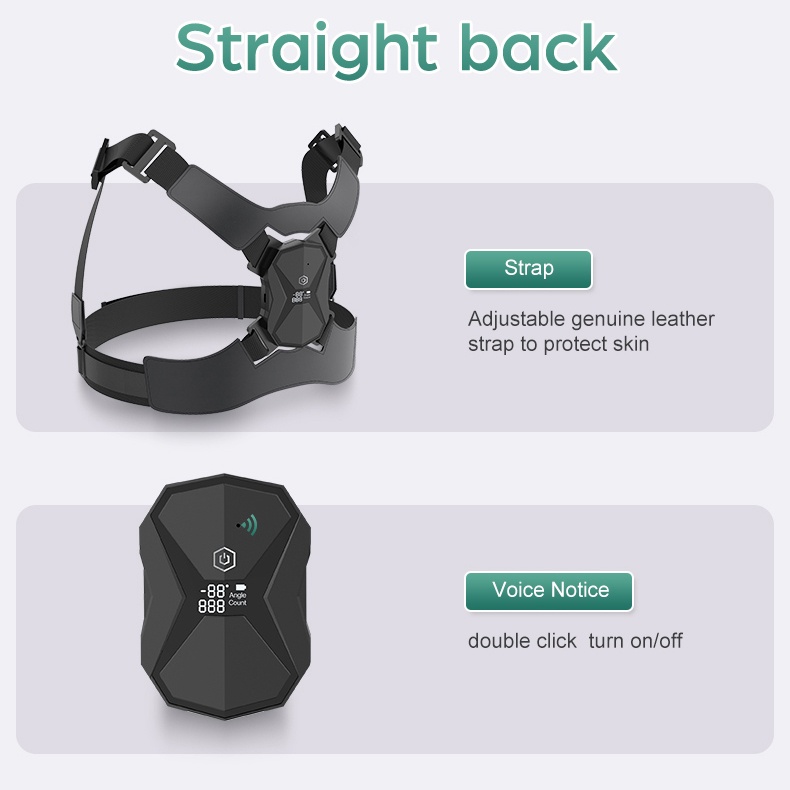 Đai chống gù lưng trẻ em, Đai đeo lưng chống gù Nhật Bản Medicare cho nam, nữ có báo rung