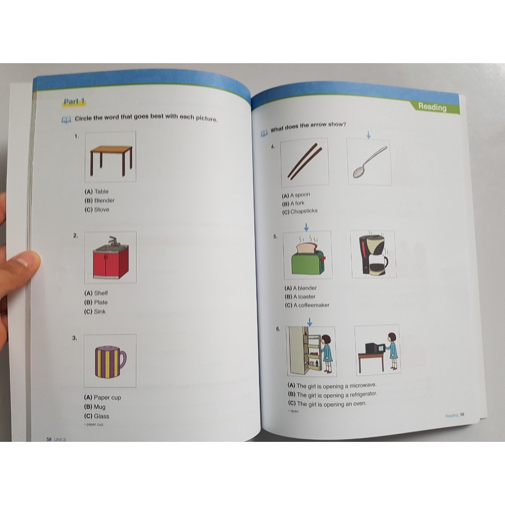 Sách TOEFL Primary Book 3 Step 1