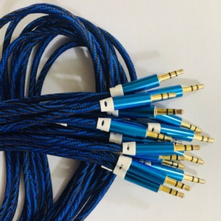 Jack âm thanh 2 đầu 3.5 bọc dù - Best Mobile