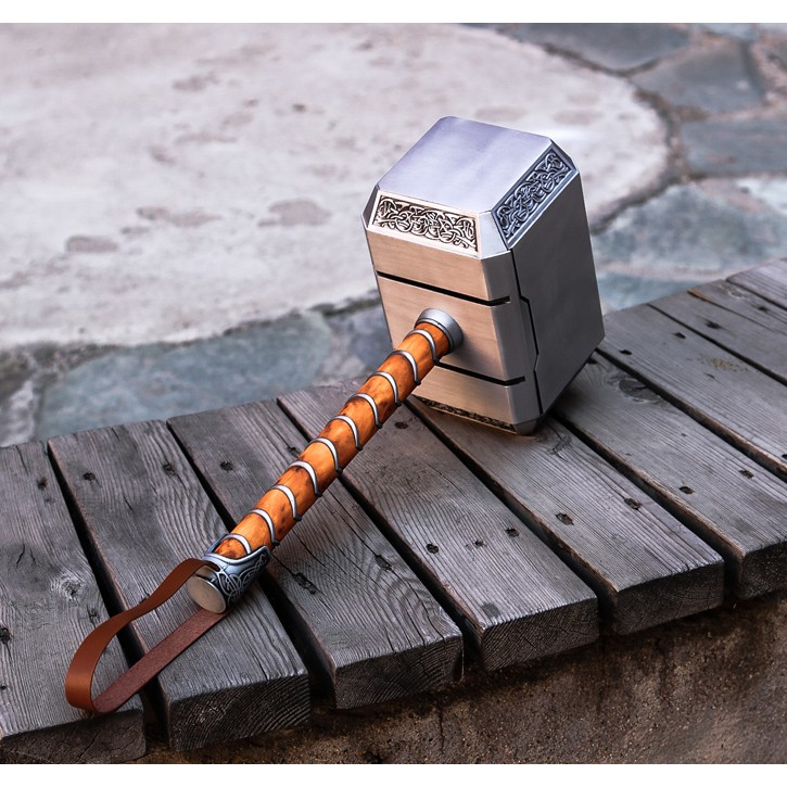 Búa Mjolnir kim loại full kích cỡ 1:1