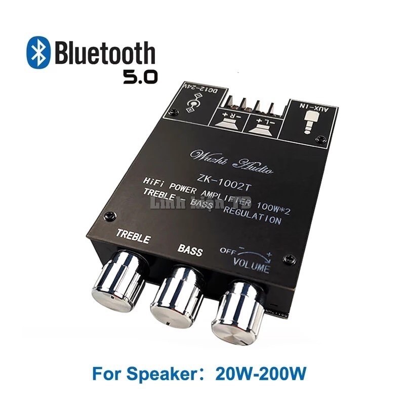 Mạch khuếch đại Bluetooth 2.0 100Wx2 ZK-1002T