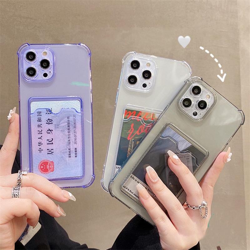 Ốp điện thoại TPU mềm có ngăn đựng thẻ cho Realme C15 C12 C20 C20A C21Y C25Y C11 2021 C25 C25s RealMe Narzo 20 30A