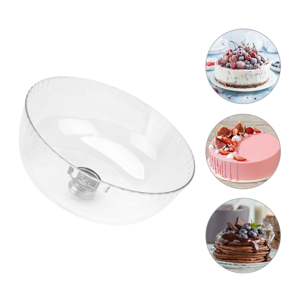 1 Lồng Bàn Đậy Thức Ăn Chống Bụi Bằng Nhựa Trong Suốt Ốp