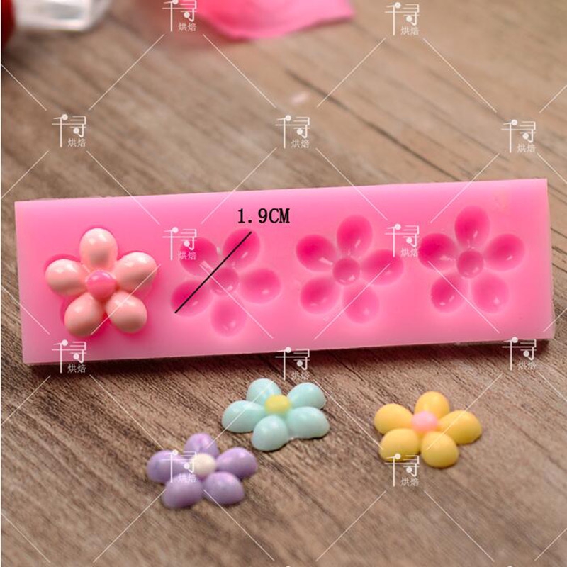 1 Khuôn silicone Làm Bánh Hình Bông Hoa