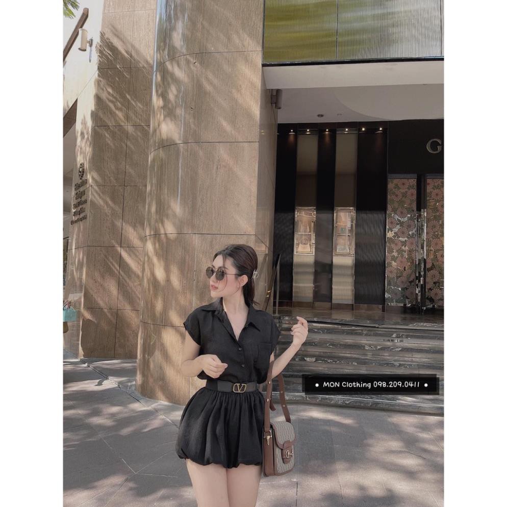 Set đồ nữ cá tính, set váy ngắn áo sơ mi đi chơi sang chảnh mùa hè đẹp 8A00029 THVVN | BigBuy360 - bigbuy360.vn