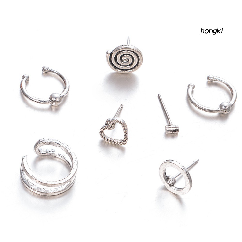 Set 7 Hoa Tai Phong Cách Bohemian Thời Trang Cho Nữ