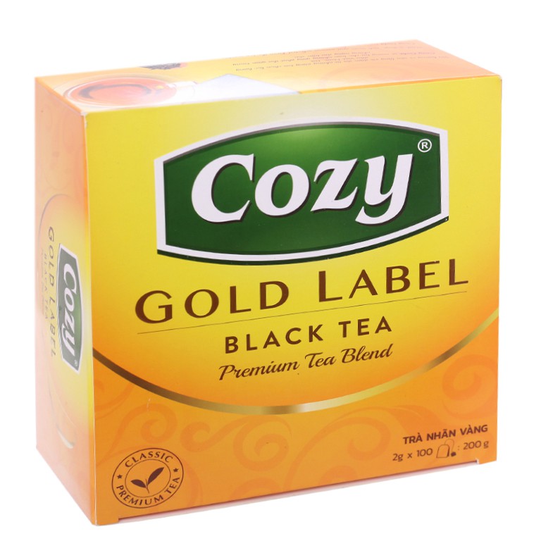 Cozy Trà Đen Nhãn Vàng (COZY GOLD LABEL)