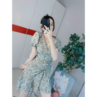 đầm thiết kế nhún eo