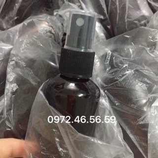 50 Chai nâu xịt phun sương màu đen 100ml