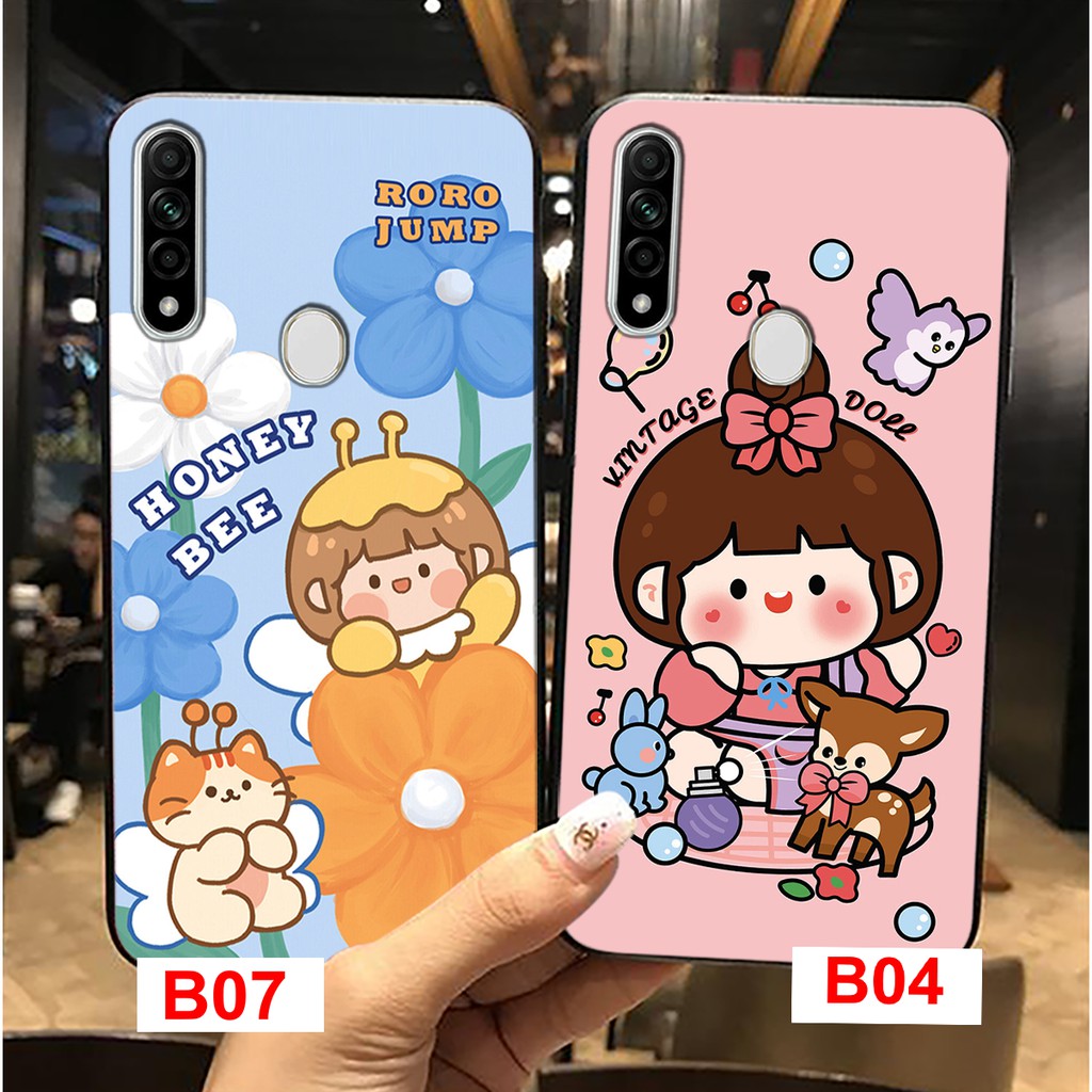 ỐP LƯNG OPPO A31 2020 IN HÌNH EM BÉ MẶT TRĂNG CUTE-GIÁ RẺ