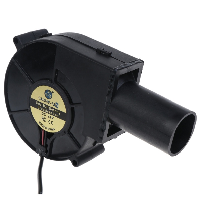 Quạt Thổi Khí Đầu Tròn 24V Điều Chỉnh Tốc Độ Cao Cắm US Dùng Cho Tiệc Nướng Bbq Ngoài Trời