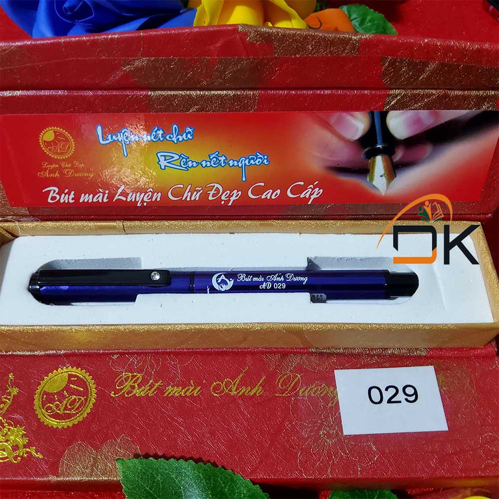 Bút máy/Bút mài Ánh Dương AD029 - DKVPP.Store/Bút mực ngòi kim mài luyện chữ nét thanh, nét đậm