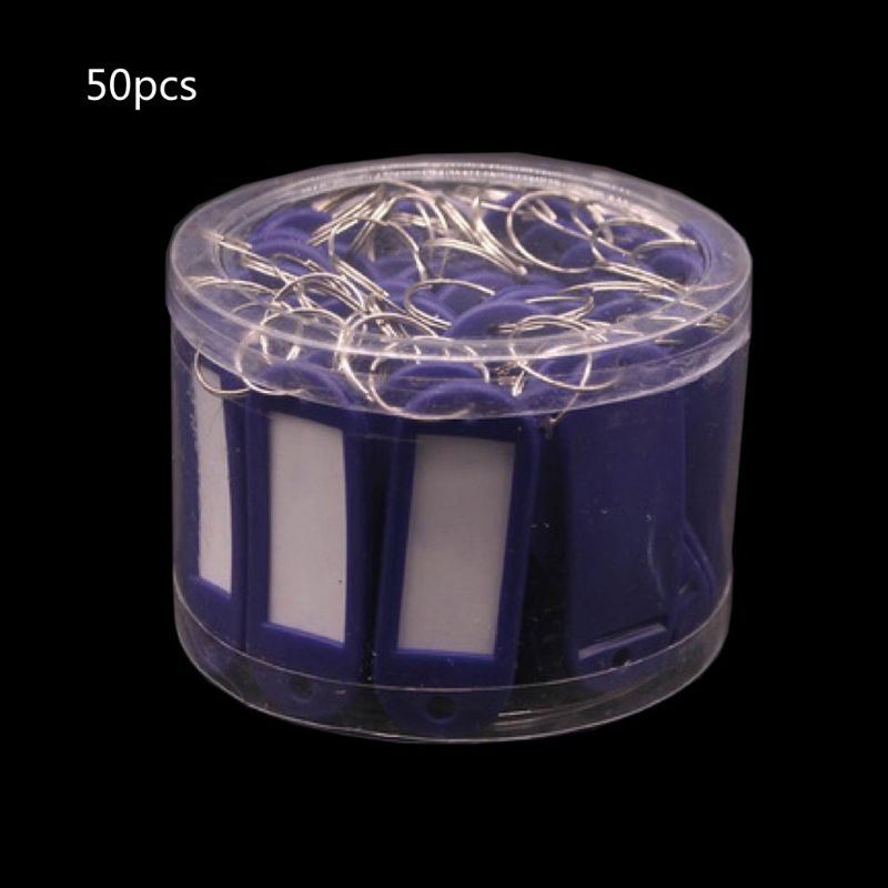 Set 50 Thẻ Tag Hành Lý Bằng Nhựa Tiện Dụng