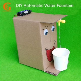 Đồ Chơi Lắp Ráp Máy Nước Tự Động Thí Nghiệm Khoa Học Giáo Dục Cho Bé DIY