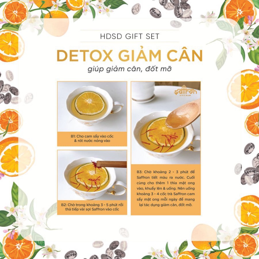 Nhụy hoa nghệ tây Saffron Salam Set 3gr  Thương hiệu Saffron Việt Nam