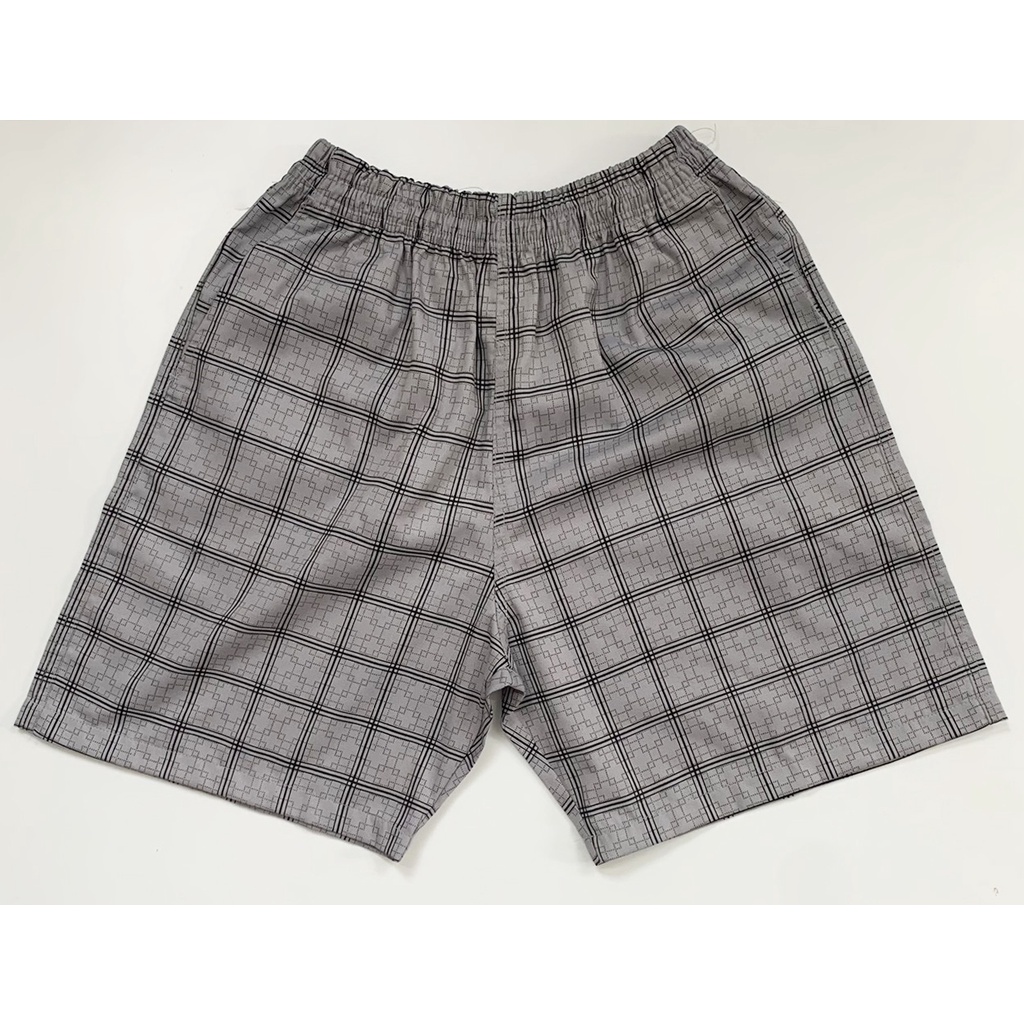 Quần Short Kaki Nam Kẻ Caro - Quần Ngố Kaki Nam Lưng Thun Thời Trang Chất Vải Kaki Mềm Mịn