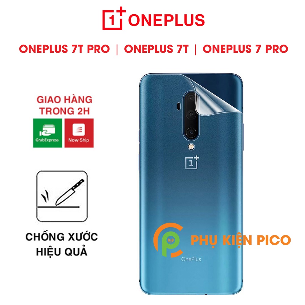 Dán lưng Oneplus 7T Pro | Oneplus 7T | Oneplus 7 Pro dẻo trong suốt PPF tự phục hồi vết xước - Dán mặt sau Oneplus