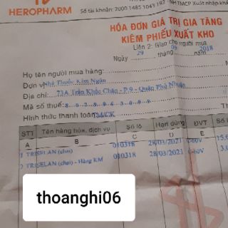 Thực phẩm chức năng : Triselan