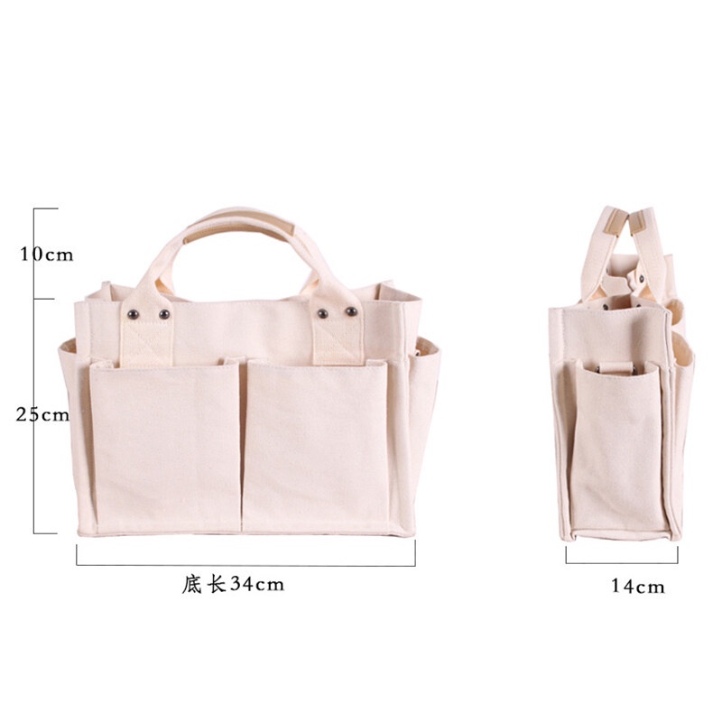 Túi Xách Vải Oxford EverToner Màu EverToner Sắc Đơn Giản Cho Nữ