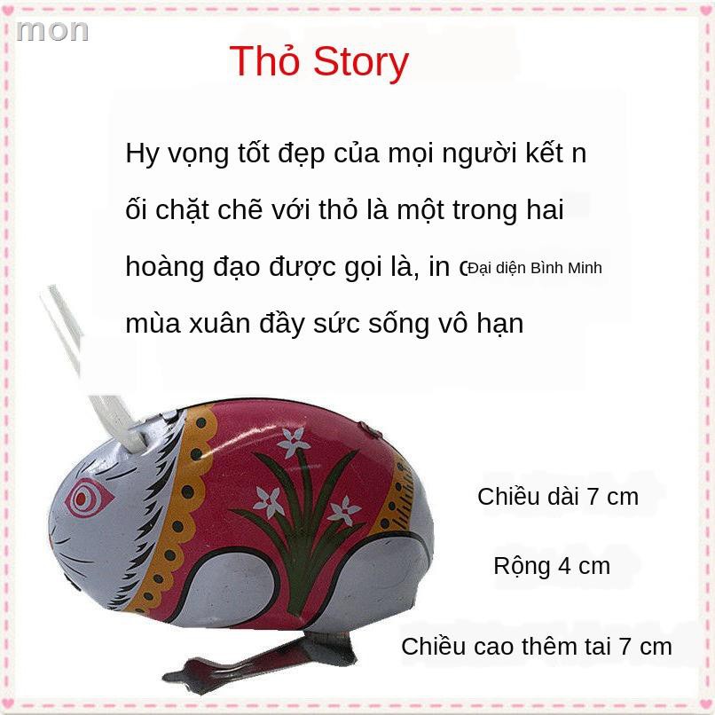 ◕๑[Giới hạn 2,9 và 100 bản mỗi ngày] Đồ chơi trẻ em hoài cổ điển ra đời từ những năm 1980, ếch thiếc đồng hồ <