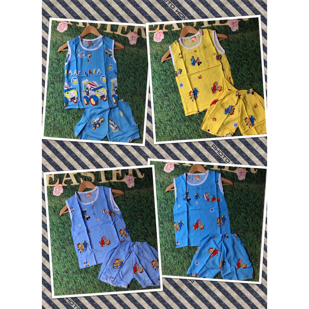 [19kg-20kg] Đồ bộ bé trai tôn/lanh