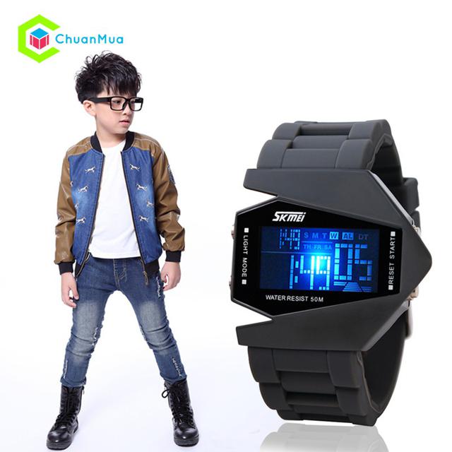 Đồng hồ trẻ em bé gái SKMEI 1009 Phi Thuyền | BigBuy360 - bigbuy360.vn