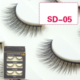 Mi giả 3D - Mi Chồn 1 bộ 3 cặp