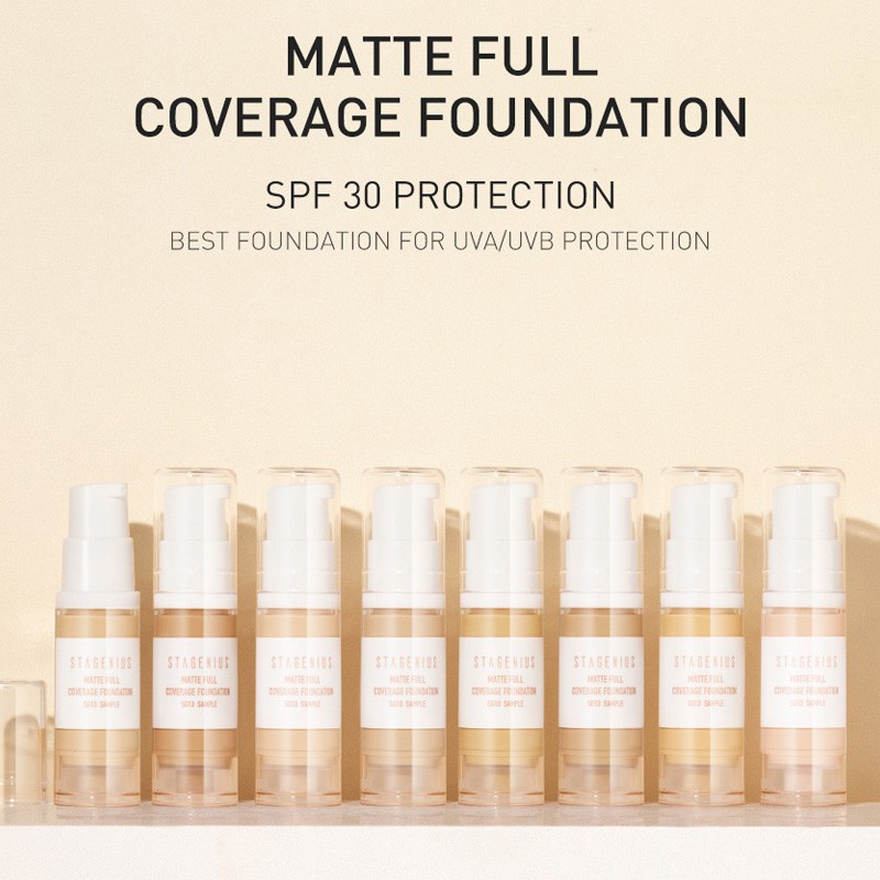 Kem Nền Dạng Lỏng Stagenius Dưỡng Ẩm Kiềm Dầu Che Khuyết Điểm Chống Thấm Nước 5ml My | BigBuy360 - bigbuy360.vn