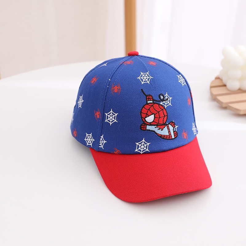 Mũ Lưỡi Trai In Hình Người Nhện Marvel Dễ Phối Đồ Thời Trang Cho Bé