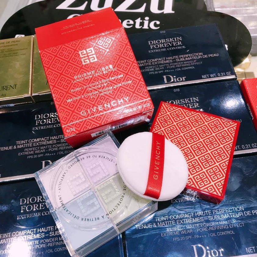 Phấn Phủ 𝐆𝐢𝐯𝐞𝐧𝐜𝐡𝐲 Prisme Libre Loose Powder Lunar New Year Edition 12g