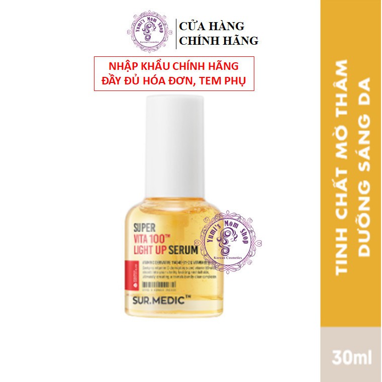 Tinh Chất Vitamin C+B3 - SURMEDIC Super Vita 100TM Light Up Serum 30ml