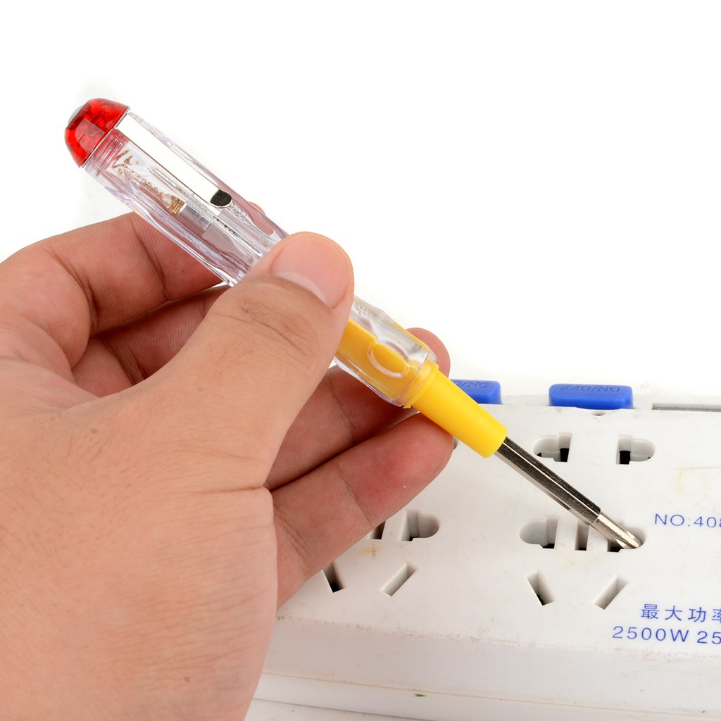 1 Bút Thử Điện Có Đèn LED 100-500V Mới