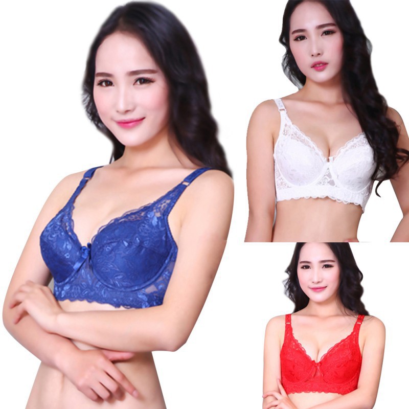 Áo Lót Nâng Ngực Nữ Họa Tiết Ren Thêu Gợi Cảm