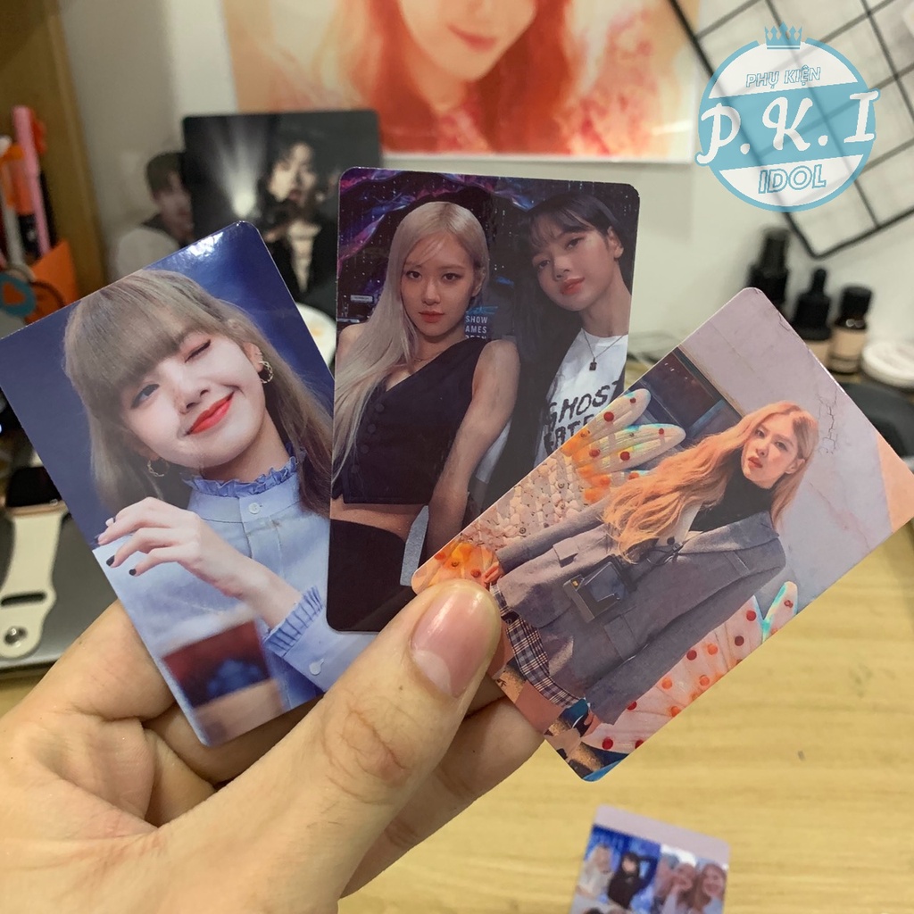 Bộ 18 Card Couple Lisa x Rosé - Card Đôi Sưu Tầm Đặc Biệt