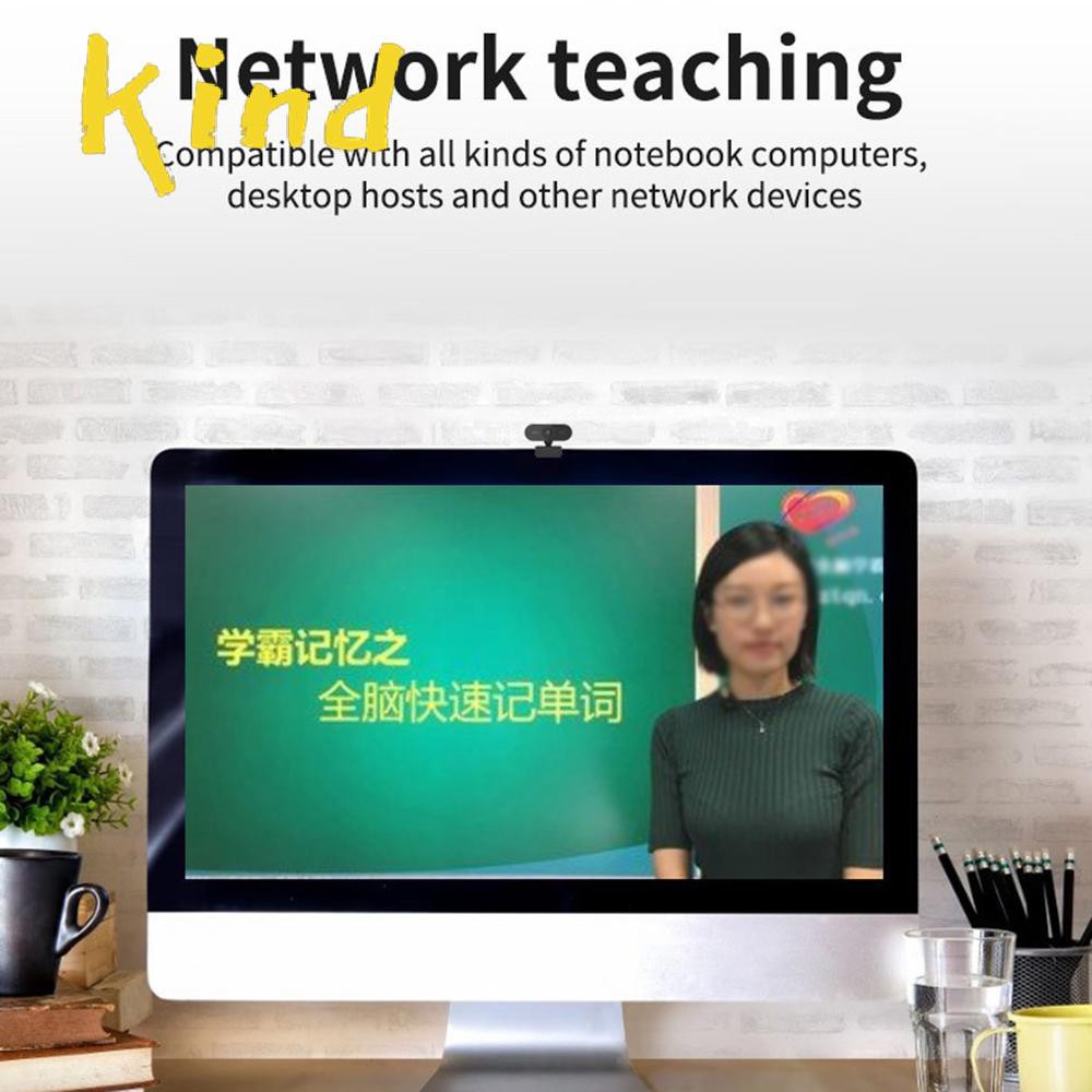 Webcam Mini Usb 2.0 1080p Cho Máy Tính