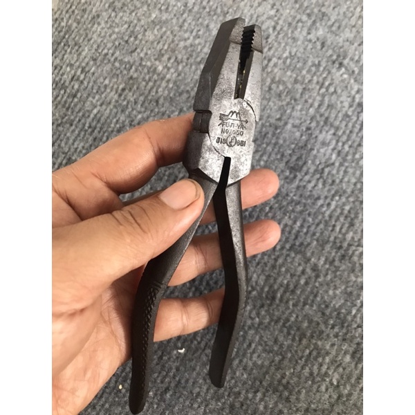 kềm fujiya No.1050 JIS.651 1954 nhật bãi 17cm