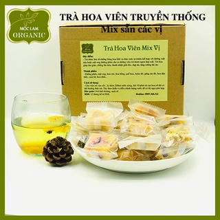 Trà hoa cúc đường phèn mix sẵn 20 vị tiện lợi